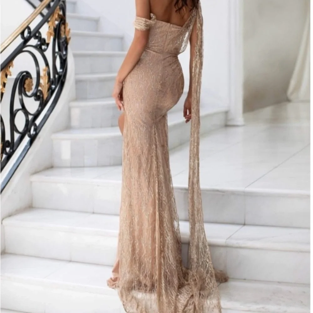 Alamour the Label Gabriela Glitter Dress - Picture 3 of 5